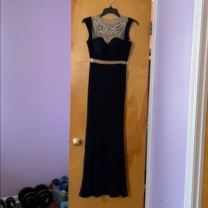 Black formal dress